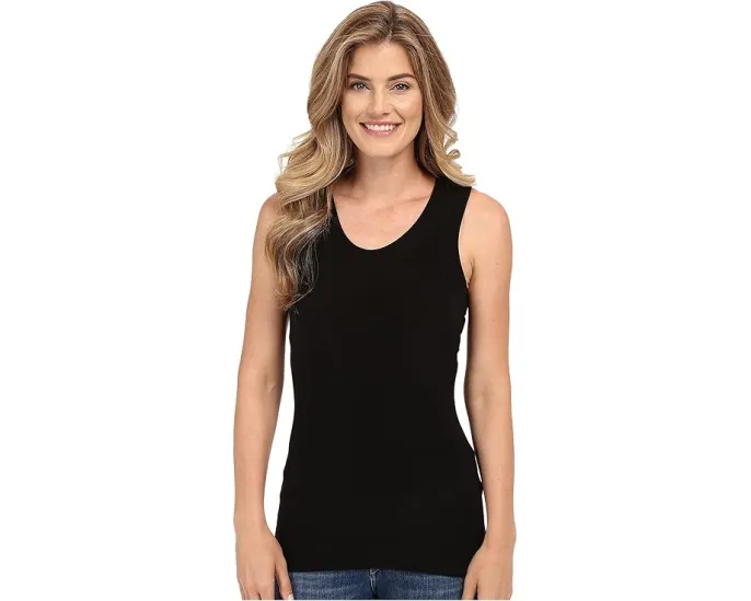 Майка Norma Kamali Racer с U-образным вырезом и спортивной спиной