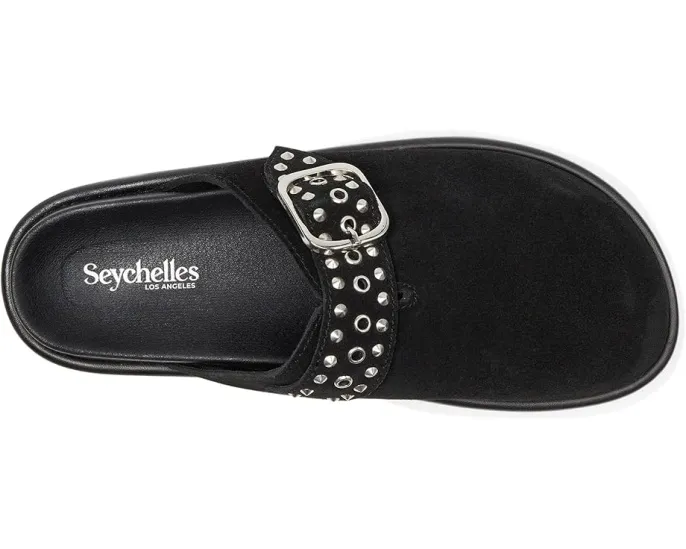 Мюли Seychelles Acclaim из замши на платформе с круглым носком