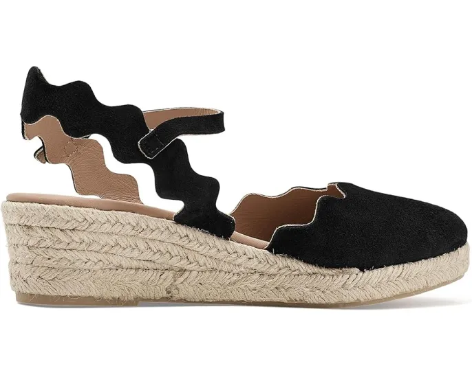 Эспадрильи Eric Michael Abilene на танкетке с ремешком на щиколотке