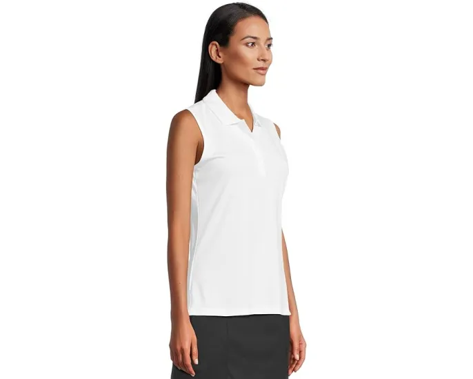 Поло Callaway Tournament без рукавов с воротником на пуговицах