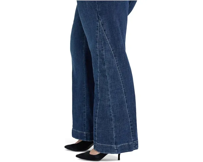 Джинсы Plus Teresa Side Seam с расклешенными брючинами от NYDJ
