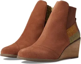 Ботильоны TOMS Sadie с принтом под животное и клиновидной подошвой