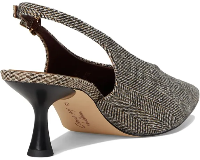 Босоножки Circus NY by Sam Edelman Fawn на котячьем каблуке с клетчатым узором и регулируемой пряжкой