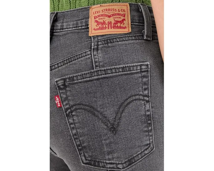 Джинсы Levi's Ribcage Ankle Seamed Edge с очень высокой посадкой и прямым кроем