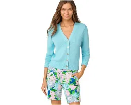 Кардиган Lilly Pulitzer Tippery с V-образным вырезом и длинными рукавами