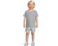 Футболка Lacoste Kids Core с вышитым крокодилом из хлопка