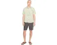 Hurley Newport Stretch Рубашка с коротким рукавом и эластичной тканью