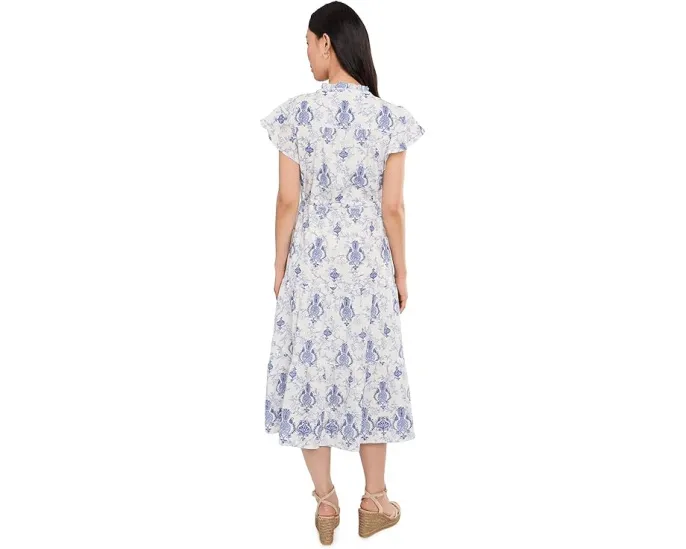 Noble Pineapple Midi Dress