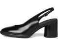 Туфли ECCO Sculpted 55 Luxe на шлейке с каблуком и кожаной стелькой