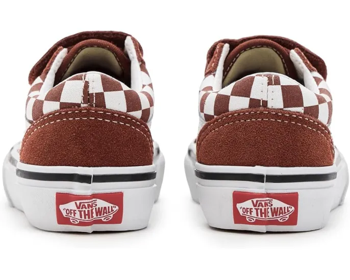 Детские кроссовки Vans Old Skool V на липучках