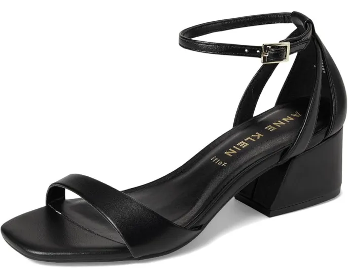 Сандалии Anne Klein Mia на квадратном каблуке с несколькими ремешками