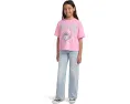 Джинсы abercrombie kids High-Rise Wide Leg с завышенной талией и широкими штанинами