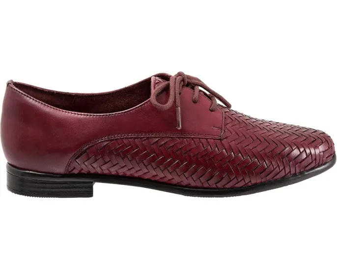 Туфли Trotters Lizzie Herringbone оксфорды с острым носком и резиновой подошвой
