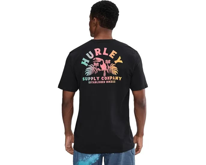 Футболка Hurley Birds Of Paradise Short Sleeve с ярким принтом