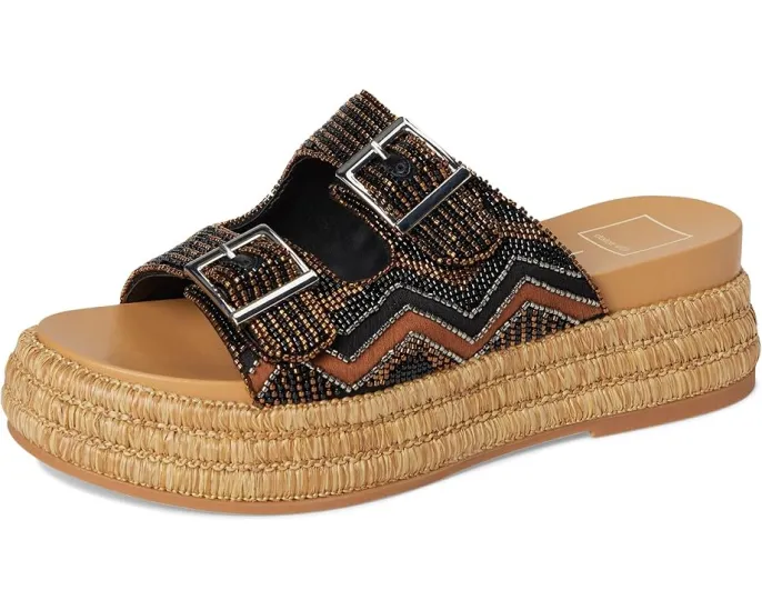 Сандалии Dolce Vita Wixie на платформе с бисерным текстильным верхом