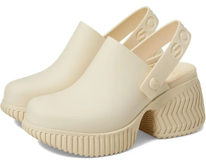 Сабо SOREL ONA™ Streetworks Heel Clog на каблуке с ремешком на щиколотке