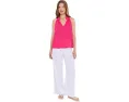 Топ Viola Split Neck Tank от Michael Stars с V-образным вырезом