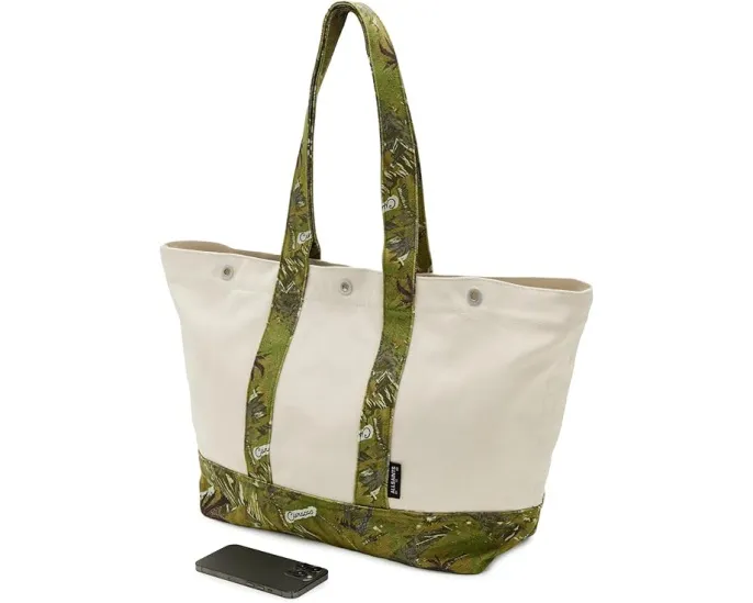 AllSaints Пляжная сумка тоут Jett с принтом и карманами