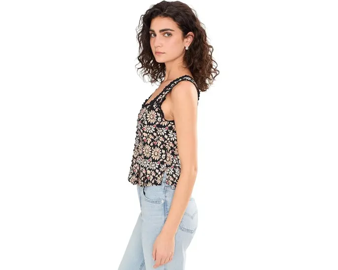 Топ-корсет Bridgette от Free People с квадратным вырезом и цветочным принтом