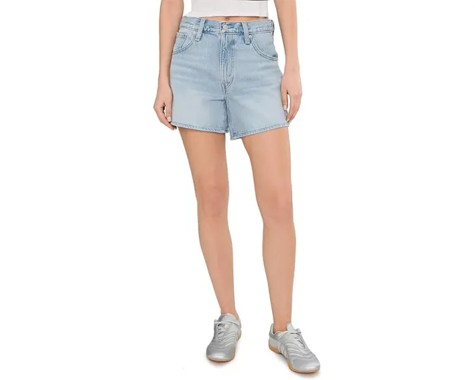 Levi's Шорты Cinch Mid-thigh с регулируемой посадкой на высокой талии