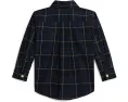 Рубашка Polo Ralph Lauren Kids в клетку из хлопкового поплина