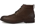 Кожаные ботинки Nunn Bush Odell 2.0 Wingtip с круглым носком и технологией Dual Comfort