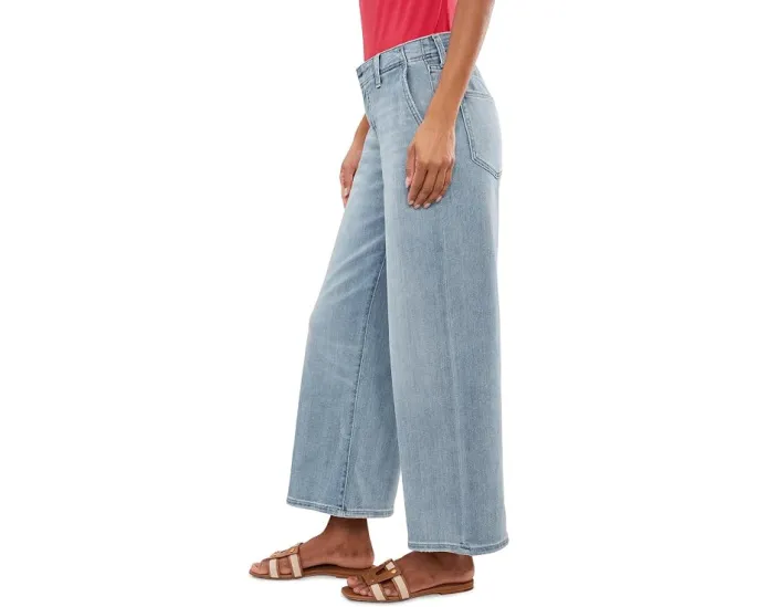 Liverpool Los Angeles джинсы Petite Mid-rise Weekender Wide Leg со средней посадкой