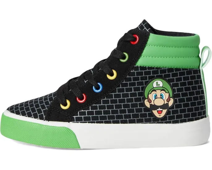 Кроссовки Ground Up Super Mario High Top для детей с принтом