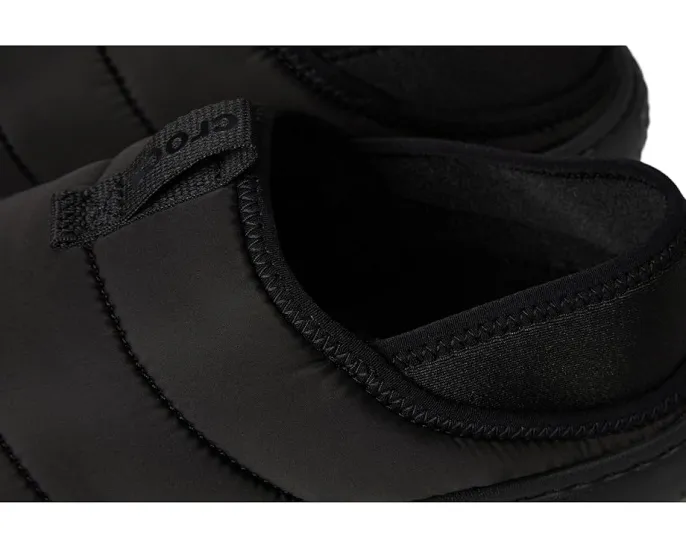 Crocs Classic Puff Moc детские утепленные клоги с искусственным мехом