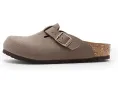 Детские сабо Birkenstock Boston из искусственной кожи с контурной стелькой