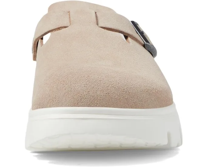 Клоги Birkenstock Boston Chunky Platform на пробковой стельке
