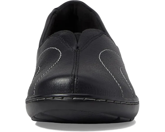 Clarks женские лоферы Cora Meadow из премиальной кожи с гибкой подошвой