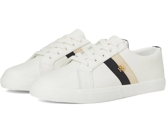 Кроссовки Lauren Ralph Lauren Janson II из кожи с цветными вставками
