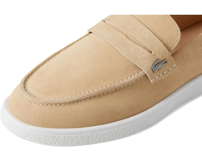 Кроссовки Lacoste Cochet из качественной кожи с круглым носком
