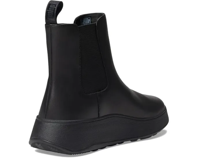 Chelsea-сапоги FitFlop F-Mode Leather Flatform на платформе