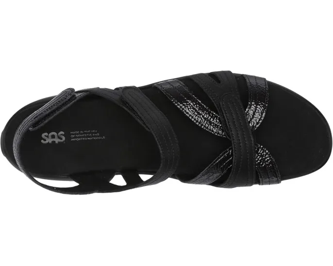 Сандалии SAS Pier с ремешками на липучке и системой комфорта Tripad