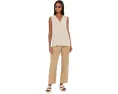 Топ Tommy Bahama Kauai Tranquil Sea V-neck Tank с металликом
