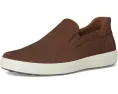 Кроссовки ECCO Soft 7 Easy Slip On с кожаным верхом и эластичными вставками