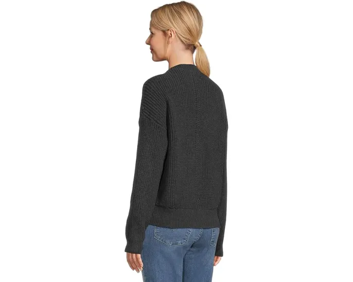 Короткий кардиган PACT Luxe Knit Cropped с V-образным вырезом