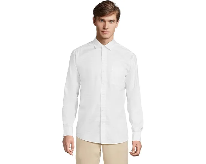 Сорочка Johnston & Murphy Ovation Non-iron с немнущейся тканью и контрастной отделкой