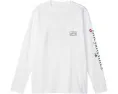 Vineyard Vines Kids футболка с длинным рукавом Best Christmas By Par с игривым принтом