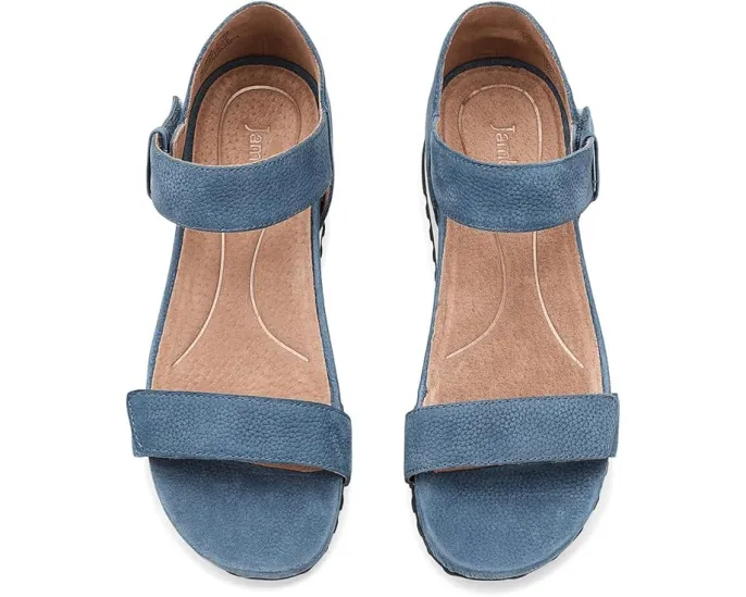 Босоножки Linda от Jambu на платформе с открытым круглым носком