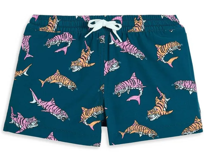 Плавки The King Of The Seas Chubbies Kids с подкладкой и морским принтом