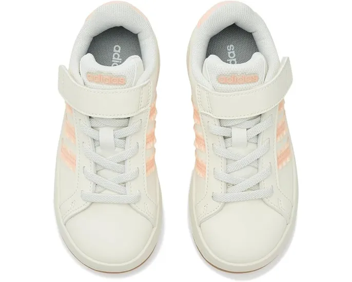Кроссовки Adidas Grand Court 3.0 Elastic Lace Shoes на эластичных шнурках