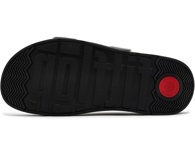 Сандалии FitFlop Gen FF Buckle Tumbled Leather Two Bar на платформе