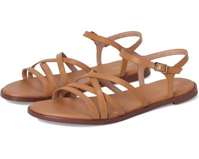 Сандалии Cole Haan Flynn Strappy с ремешками и формованной стелькой для поддержки свода