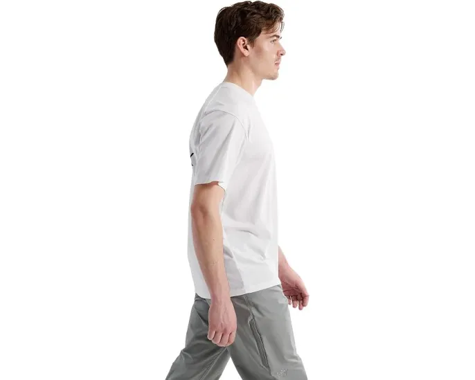 Футболка Arc'teryx Kragg SL Cotton Bird Word Short Sleeve с принтом