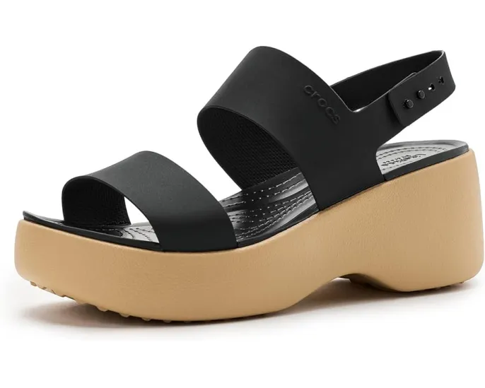 Босоножки Crocs Brooklyn Sky на платформе с технологией комфорта LiteRide