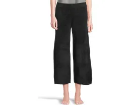 Кроп-брюки Barefoot Dreams Cozychic Ultra Lite с прямой штаниной и эластичным поясом