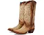 Сапоги Corral C4144 до середины икры с вышивкой и кубинским каблуком